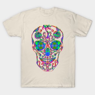 A skull for the Aztec Emperor Montezuma T-Shirt